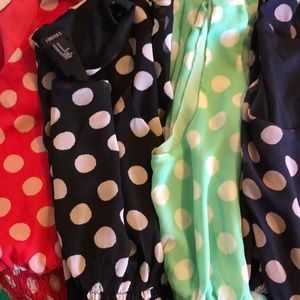 4 polka dot dresses